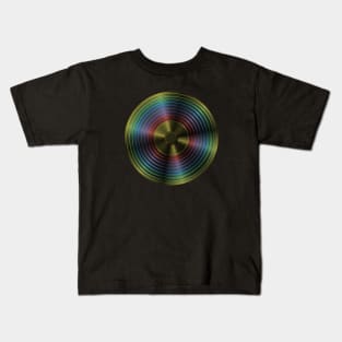 Rainbow Record Kids T-Shirt